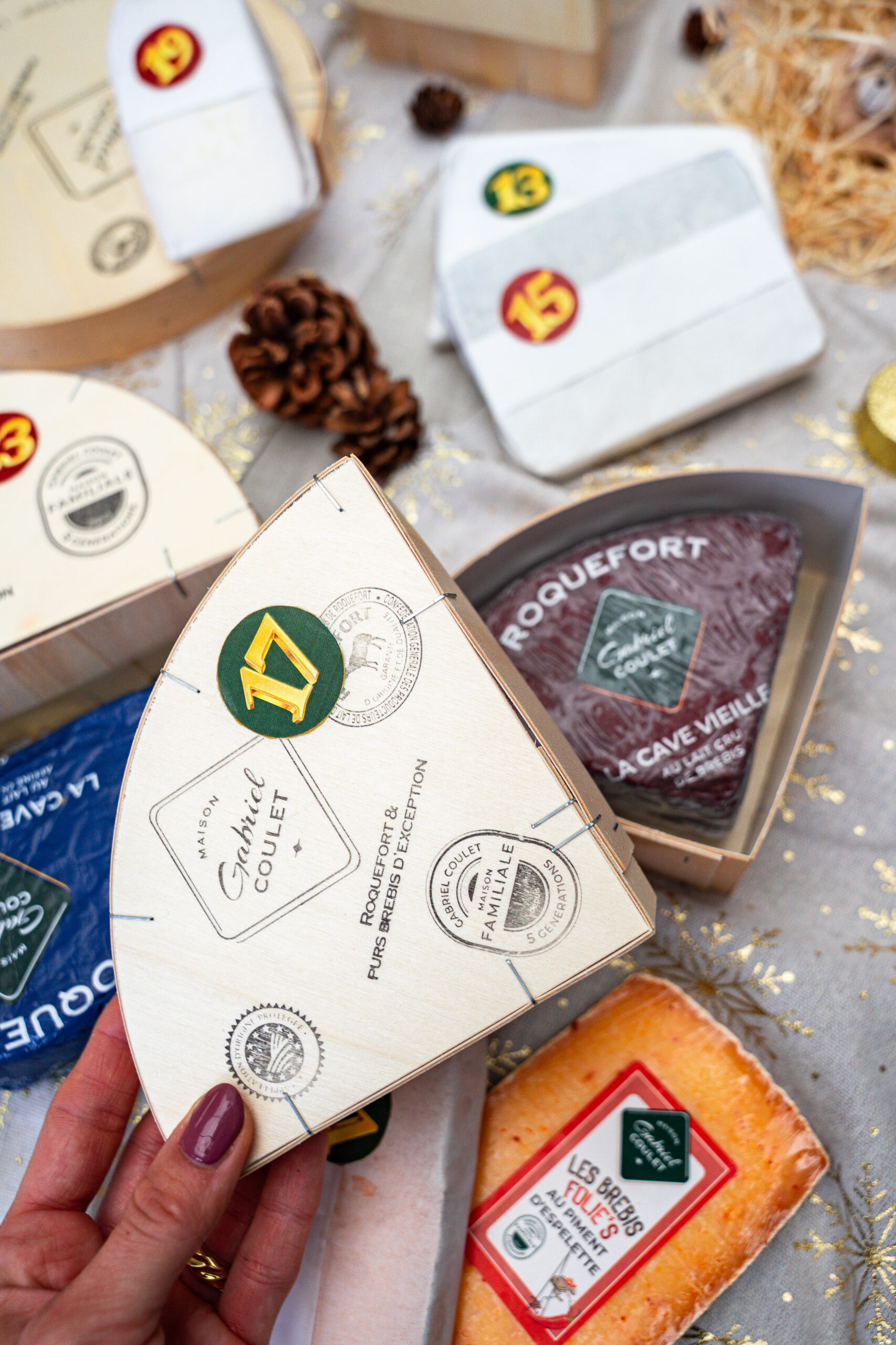 Calendrier de l'avent 100% fromage