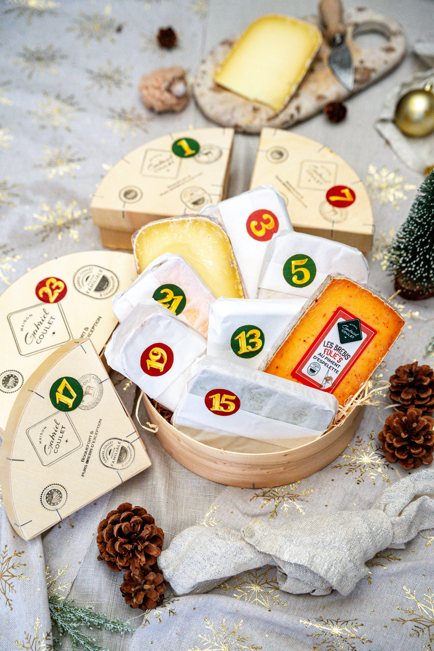 Calendrier de l'avent 100% fromage