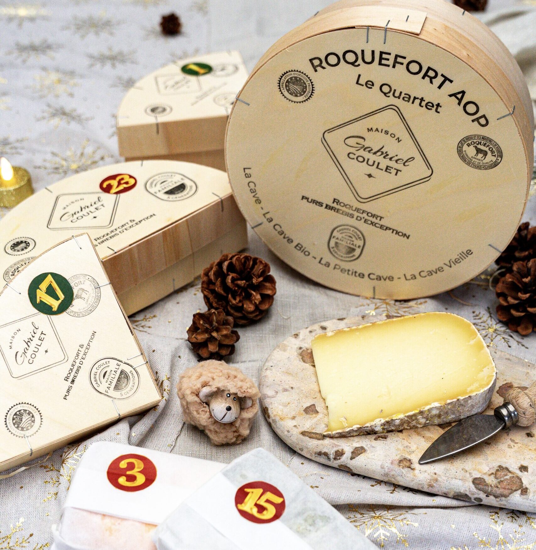 Calendrier de l'avent 100% fromage